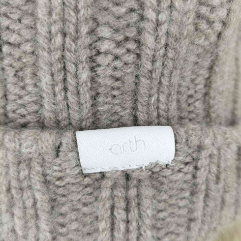 アース arth カシミヤニットキャップ PURE CASHMERE レディース FREE