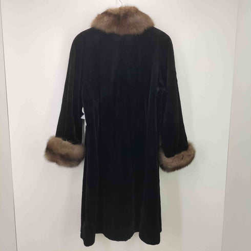 カルヴェン CARVEN ミンクファーロングコート レディース FREE