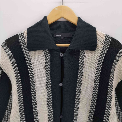 ゼロエイトサーカス 08sircus 23SS GIMA cotton stripe knit shirt レディース JPN:1