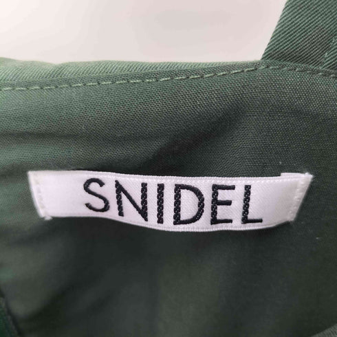 スナイデル snidel トレンチライクワンピース レディース