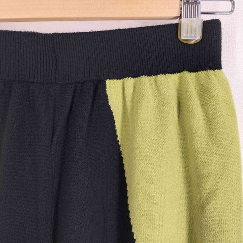 オズモーシス OSMOSIS 2WAY配色ニットパンツ レディース ONE SIZE