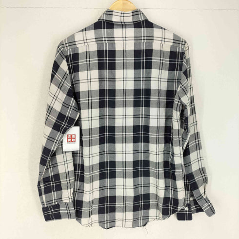 エヌハリウッド N.HOOLYWOOD チェック柄レーヨンシャツ メンズ 40