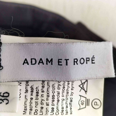アダムエロペ Adam et Rope ナイロン フレアスカート レディース JPN:36
