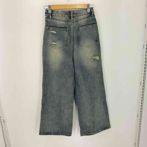 コカ coca ハイウエストダメージデニムパンツ レディース JPN:M