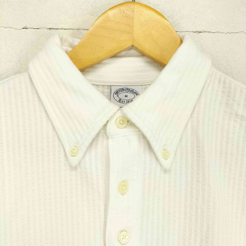ブルックスブラザーズ BROOKS BROTHERS シアサッカーポロシャツ メンズ M