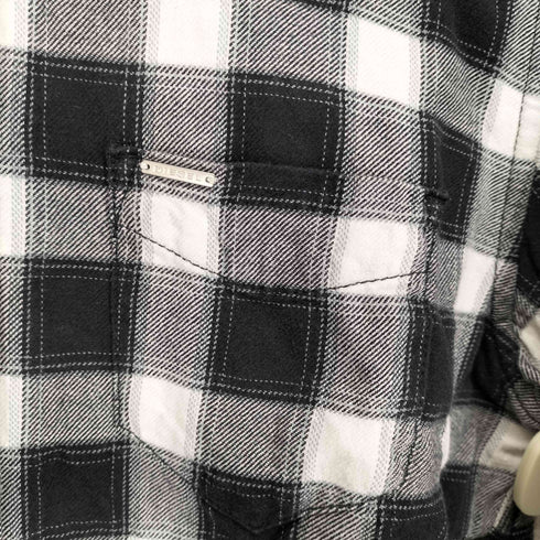 ディーゼル DIESEL 00S ブロックチェックネルシャツ メンズ S