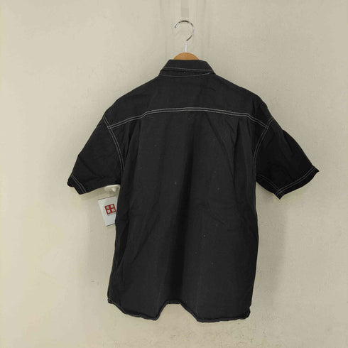 エックスガール X-girl TWILL FACE EMBROIDERY S/S SHIRT レディース import:S