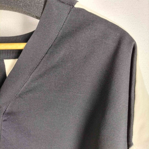 オズモーシス OSMOSIS 2WAY配色ニットカーディガン レディース ONE SIZE