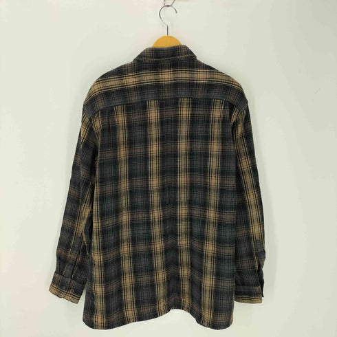 ヘビーフランネル チェック柄シャツ メンズ JPN:L