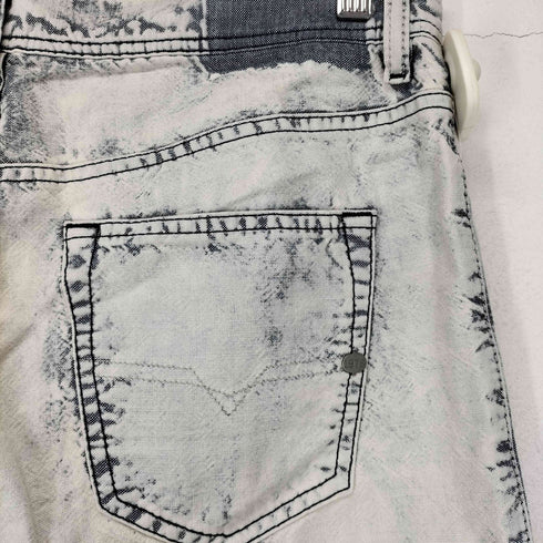 ディーゼル DIESEL RHIAL ペイント加工クロップドパンツ メンズ 30