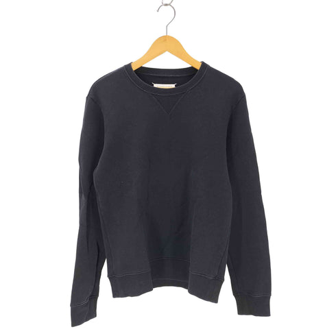メゾンマルジェラ Maison Margiela 16AW レザー エルボーパッチ スウェットシャツ メンズ 48