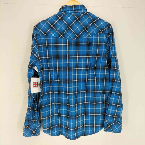 ディーゼル DIESEL チェック柄ウエスタンシャツ メンズ S
