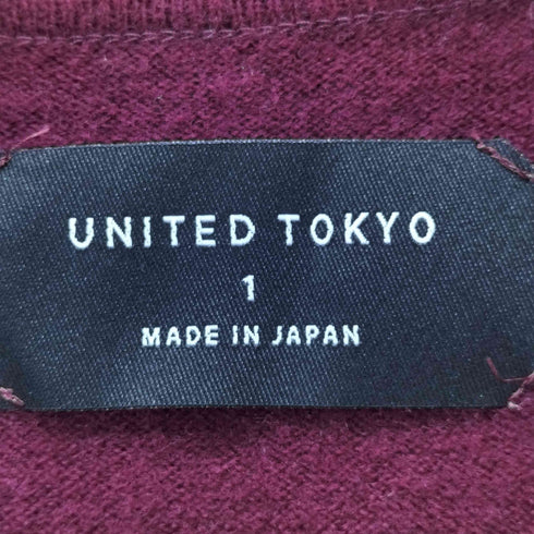 ユナイテッドトウキョウ UNITED TOKYO バルキーウールプリーツワンピース レディース 1