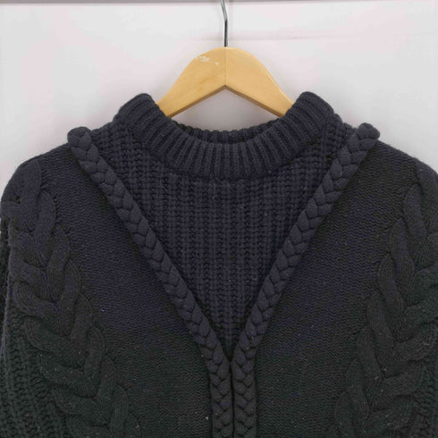 クラネ CLANE 3D BLAID KNIT ケーブルニット レディース 1