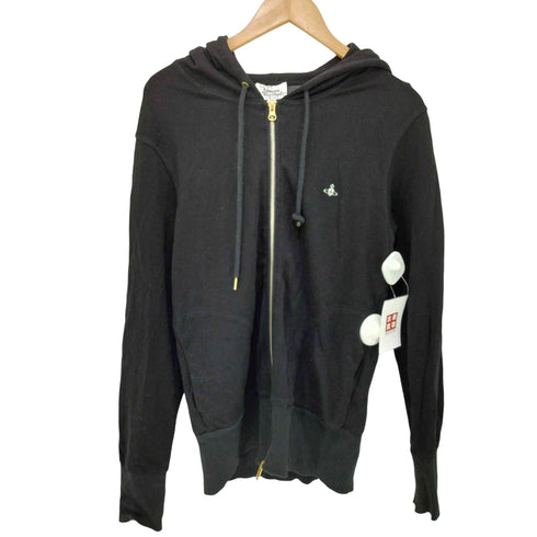ヴィヴィアンウエストウッドマン Vivienne Westwood MAN アシンメトリーパーカー フーディ オーブロゴ メンズ EUR:46