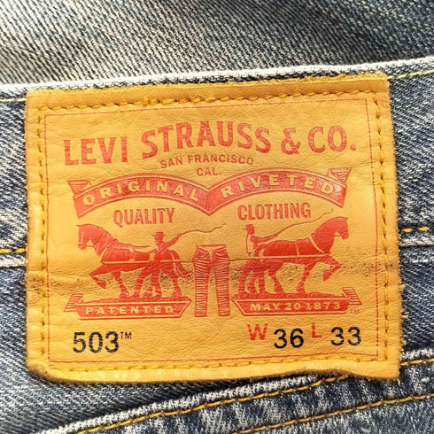 リーバイス Levis 503 ストレート デニム パンツ メンズ W36 L33