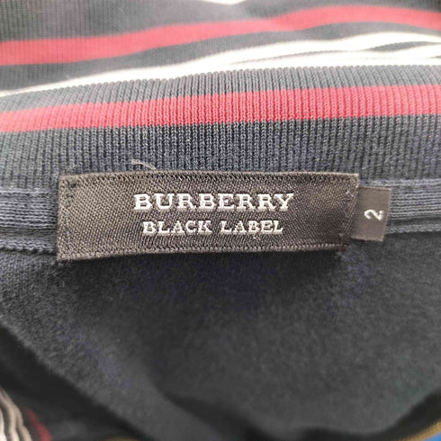 バーバリーブラックレーベル BURBERRY BLACK LABEL ラインジップアップジャケット メンズ JPN:2
