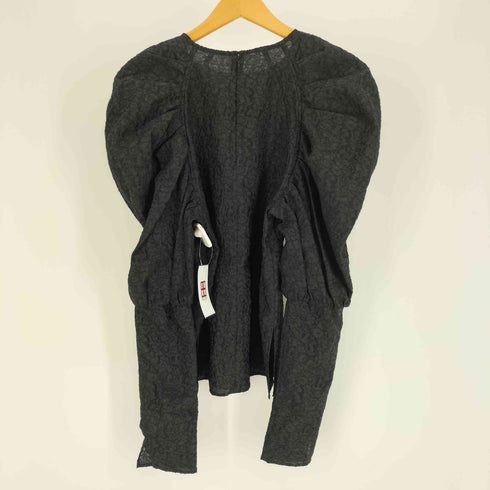 メゾンスペシャル MAISON SPECIAL 22SS ジャガードパフスリ-ブトップ レディース JPN:M