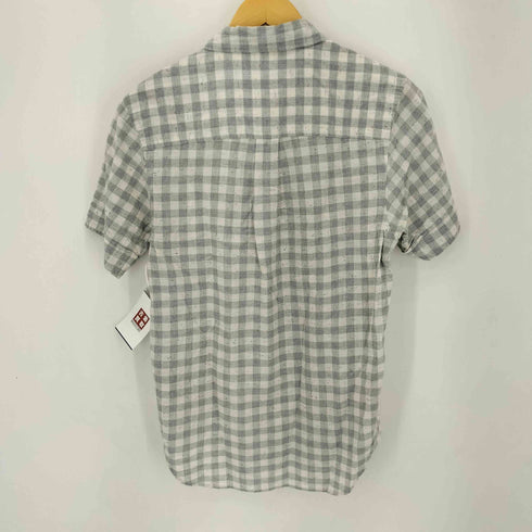 メルシーボークー mercibeaucoup コットン ネップ加工 チェック S/S シャツ メンズ JPN:3