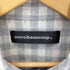 メルシーボークー mercibeaucoup コットン ネップ加工 チェック S/S シャツ メンズ JPN:3