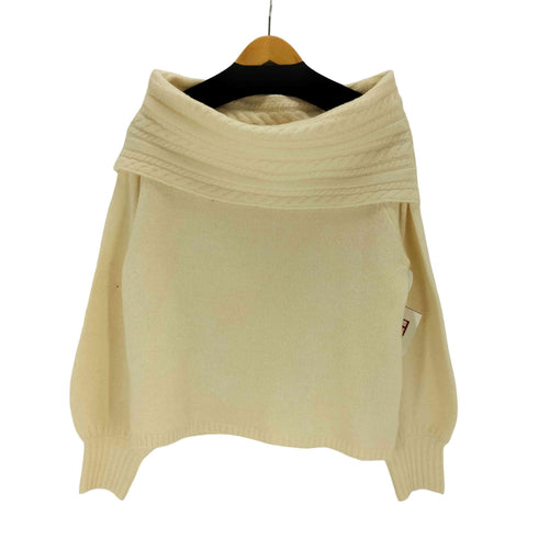 ranclic cable o ff shoulder knit レディース FREE
