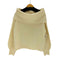 ranclic cable o ff shoulder knit レディース FREE