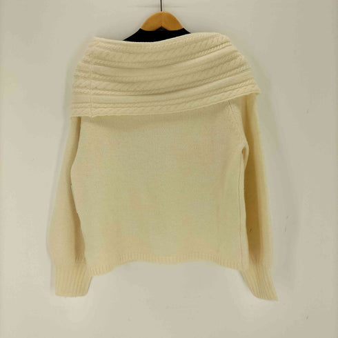ranclic cable o ff shoulder knit レディース FREE