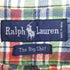 ラルフローレン RALPH LAUREN The Big Shirt 90s ポニー刺繍 インド綿 マドラスチェック ボタンダウンシャツ メンズ