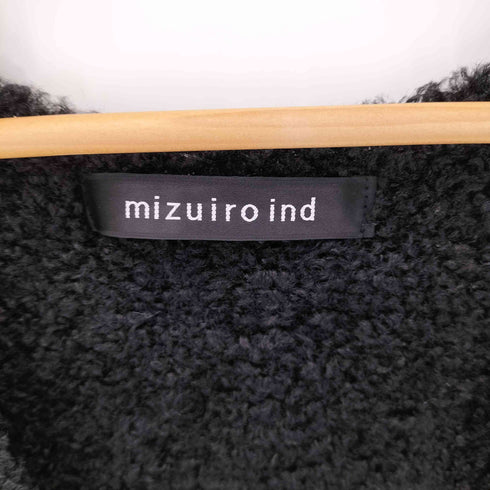 ミズイロインド mizuiro ind へアリーヤーンワイドベスト レディース FREE