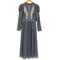 herlipto Lace-Trimmed Pleated Long Dress レディース JPN:S