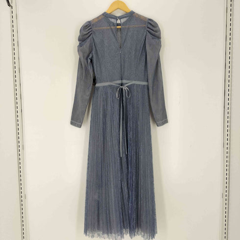 herlipto Lace-Trimmed Pleated Long Dress レディース JPN:S