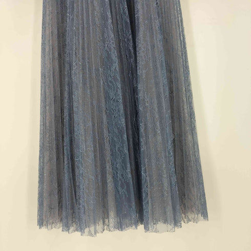 herlipto Lace-Trimmed Pleated Long Dress レディース JPN:S