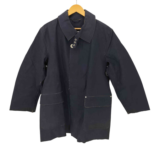 マッキントッシュ Mackintosh GENUINE HANDMADE スコットランド製 ゴム引き ステンカラー コート メンズ import:L