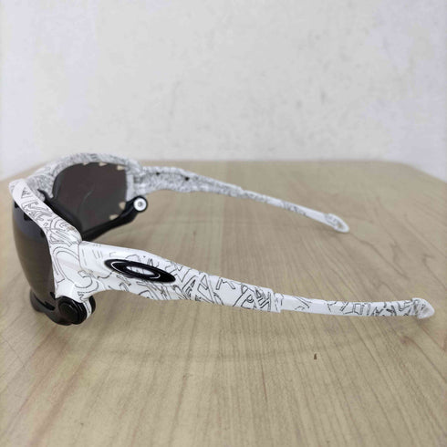 オークリー OAKLEY RACING JACKET White Black Ghost Text メンズ