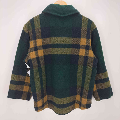 ウールリッチ WOOLRICH 50S 黒羊三角タグ プルオーバーウールシャツジャケット メンズ JPN:L