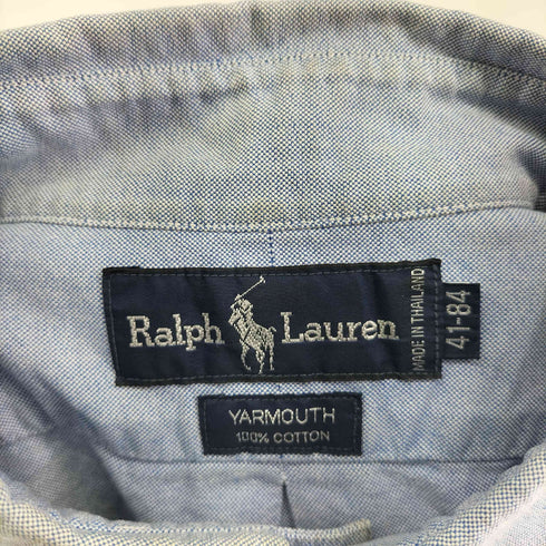ラルフローレン RALPH LAUREN YARMOUTH スモールポニー刺繍 L/S BD シャツ メンズ 41-84