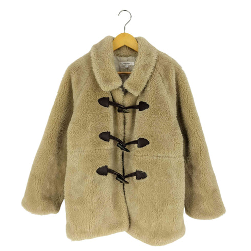 マウジー moussy VOLUME F FUR MIDDLE CT ボリューム ファー ミドル コート レディース FREE