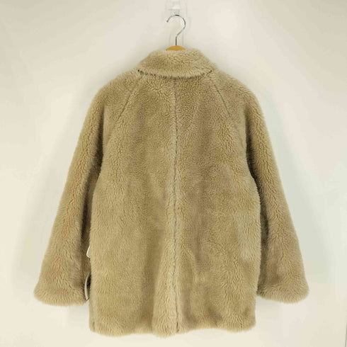 マウジー moussy VOLUME F FUR MIDDLE CT ボリューム ファー ミドル コート レディース FREE