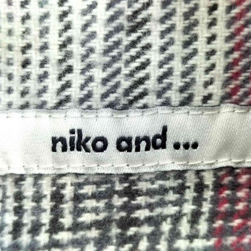 ニコアンド niko and... チェックシャツジャケット レディース FREE