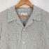 ザラ ZARA CHECKERED SEERSUCKER SHIRT チェック 開襟 シアサッカーシャツ メンズ import:L