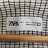 ザラ ZARA CHECKERED SEERSUCKER SHIRT チェック 開襟 シアサッカーシャツ メンズ import:L