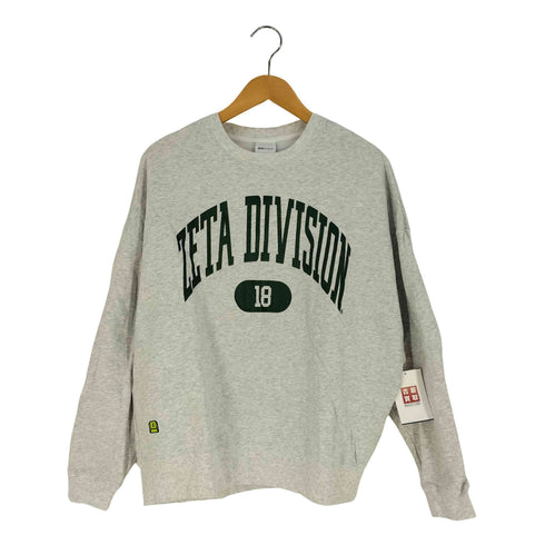 ZETA DIVISION ZETA AUTHENTIC COLLEGE LOGO CREW NECK スウェット メンズ JPN:M