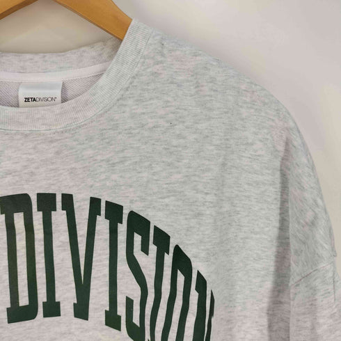 ZETA DIVISION ZETA AUTHENTIC COLLEGE LOGO CREW NECK スウェット メンズ JPN:M