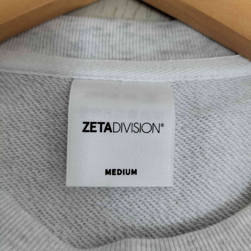 ZETA DIVISION ZETA AUTHENTIC COLLEGE LOGO CREW NECK スウェット メンズ JPN:M