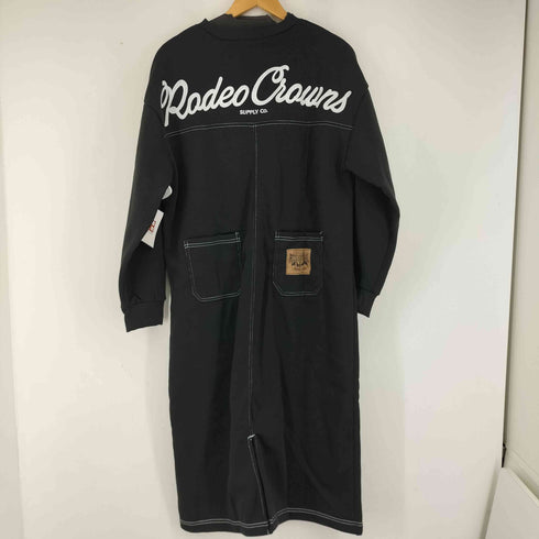 ロデオクラウンズワイドボウル RCWB/RODEO CROWNS WIDE BOWL RCSカラーステッチL/Sワンピース レディース FREE