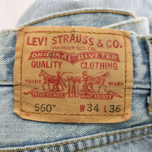 リーバイス Levis 560 ジップフライ デニムパンツ メンズ 34×36