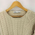 ザラ ZARA フリンジ ケーブル L/S ニット レディース import:S