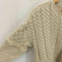 ザラ ZARA フリンジ ケーブル L/S ニット レディース import:S