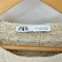 ザラ ZARA フリンジ ケーブル L/S ニット レディース import:S