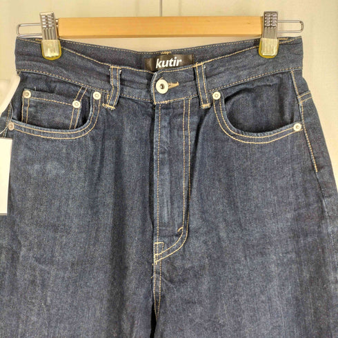 クティール kutir ハイウエストストレートデニムパンツ レディース JPN:M